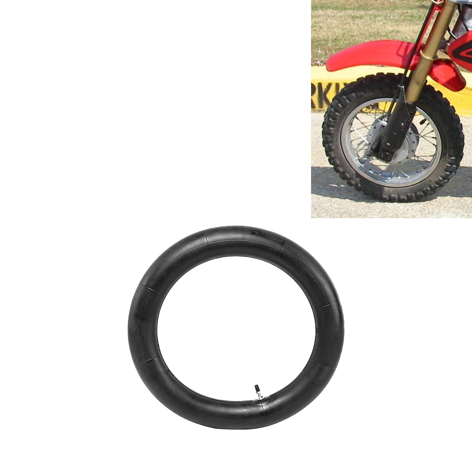 Tubo Interno Pneumatico Moto 80/100-10 (3.00-10 Pollici) per XR CRF 70 50 XR50 SDG SSR - Gomma Spessa, Alta Resistenza, Fuoristrada