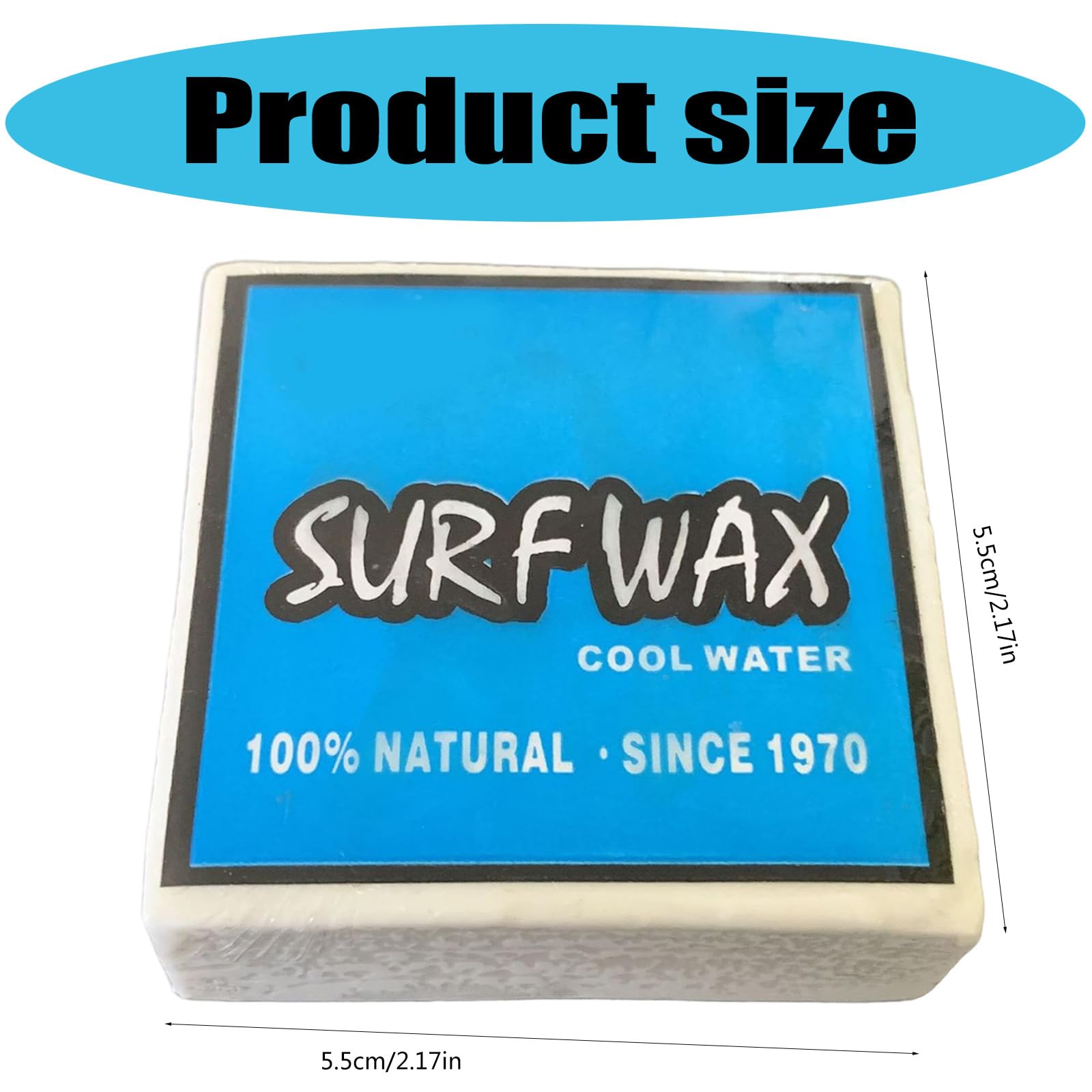 Ceras de surf de fácil aplicación, buenas ceras antideslizantes, para agua fría y caliente, para diferentes temperaturas de agua, se aplican fácilmente cera de surf