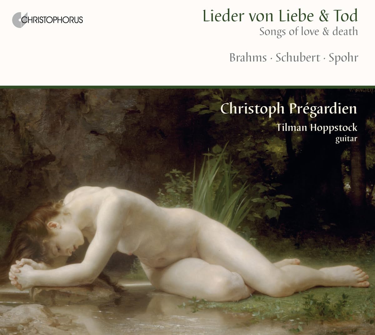 CHR77320 Christoph Prégardien - Tilman Hoppstock Lieder von Liebe und Tod CD