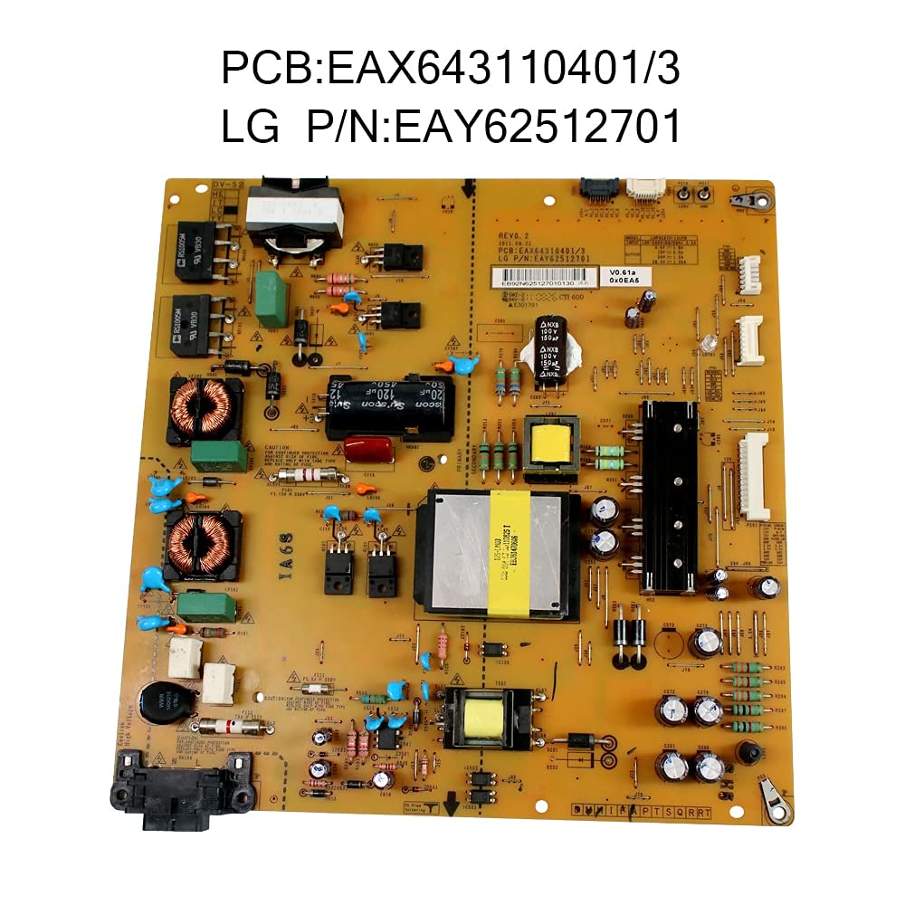 Eay62512701 Placa De Fonte Lg 47lm5800 Eax64310401 1.4 | Mercado Livre