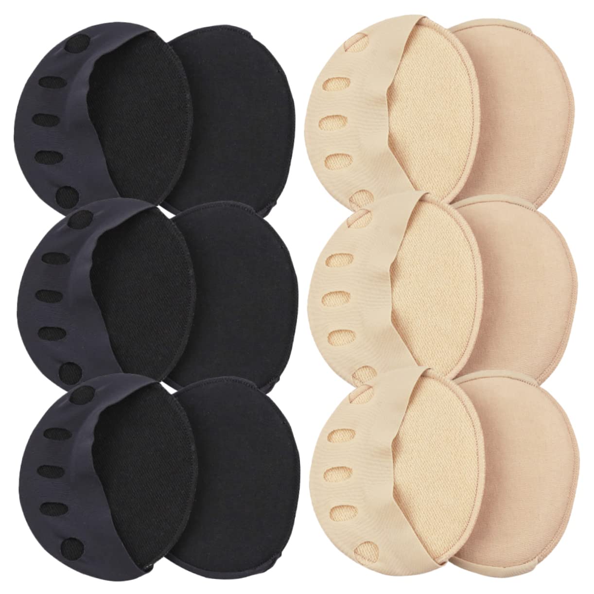 Beavorty 18pairs Foot Support Women Toe Socks Half Palm Socks for Sandals Pumps Elegant