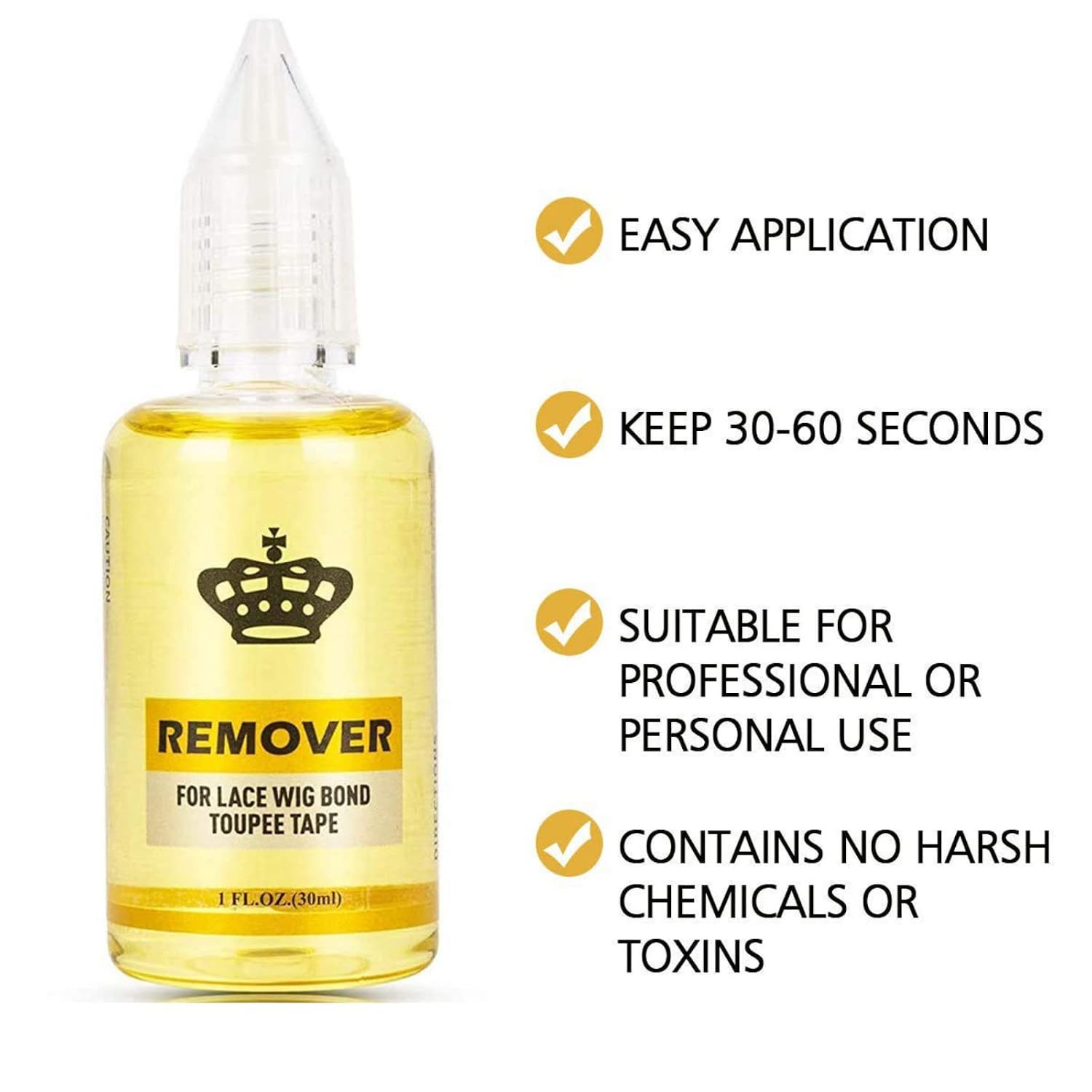 Tape in Extension Remover for Hair Extension Hair Glue Remover Tape Gentle & Effective Adhesive Remover for Wig & Hairpiece Care