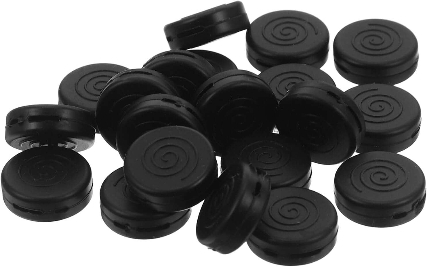 MAGICLULU 10 Pairs Black Soft Silicone Ear Hooks for Eyeglasses Non-slip Temple Tips Sleeve Retainers for Sunglasses Safety Glasses Eyewear Grippers