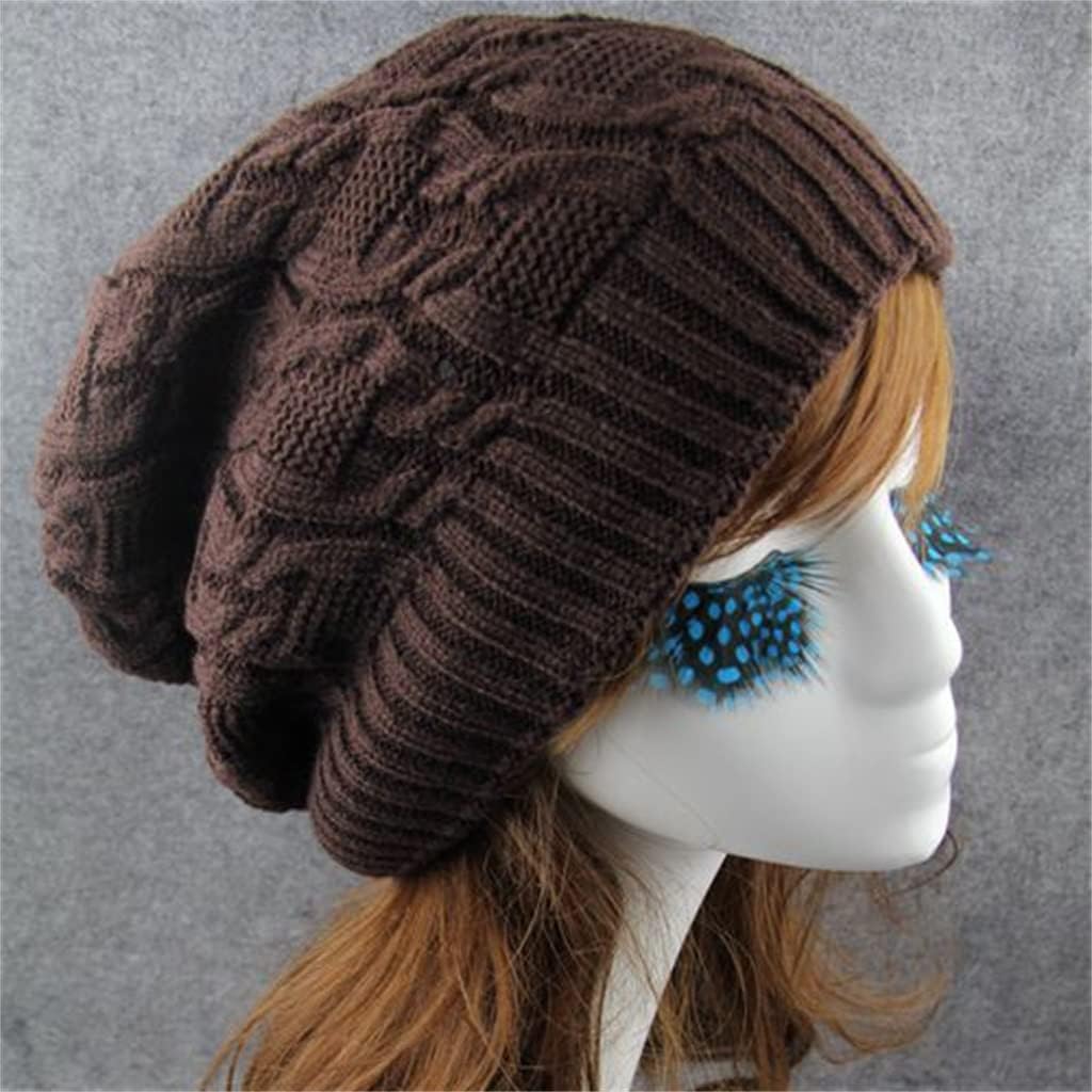 Clothing Winter Beanie Knitted Headwear Soft Hat Thick Warm Men's and Women's Casual