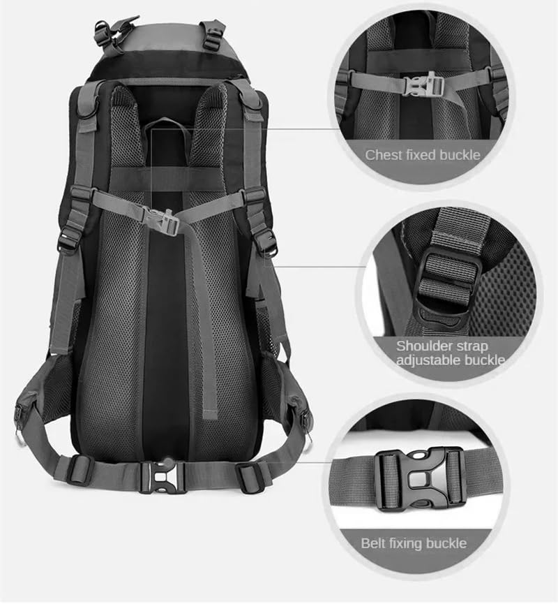 Sac à dos d'extérieur résistant à l'usure pour alpinisme - 5