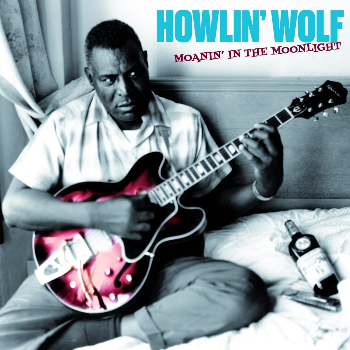 Howlin' Wolf - Moanin' In The Moonlight / Solid Blue Vinyl / 2 Bon