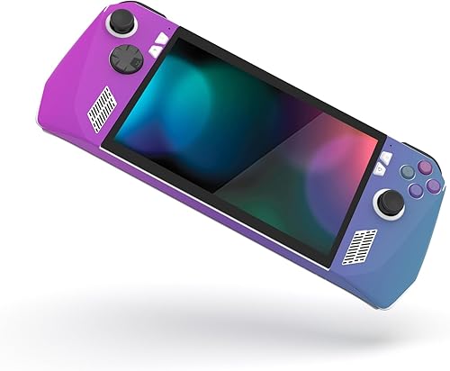 Miniatura 6 de PlayVital Juego de 2 calcomanías protectoras para ROG Ally, calcomanías personalizadas de vinilo para consola de juegos portátil ROG Ally, neón