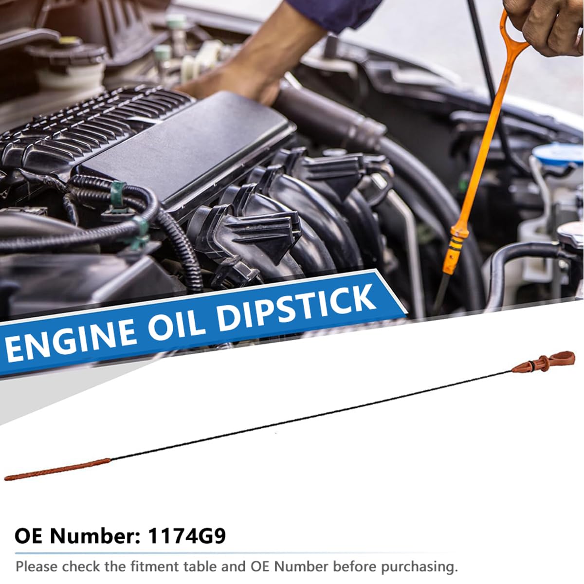 Astina Livello Olio Motore VIGORFLYRUN - Compatibile Con Peugeot 3008, 308, 407 E Citroen C4, C5 - 65.5cm Lega Alluminio - Foto 2