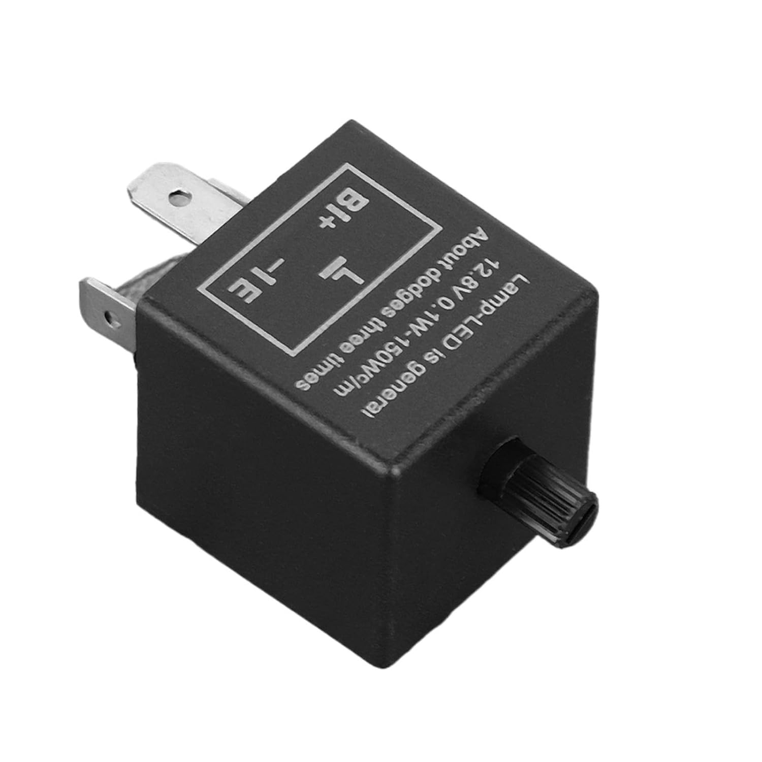 1Pc 12V 3 Pin LED Adjustable Flasher Relay Turn Signal Indicator Motorbike Fix Motorcycle Flasher Moto Accessories 0.1W-150W