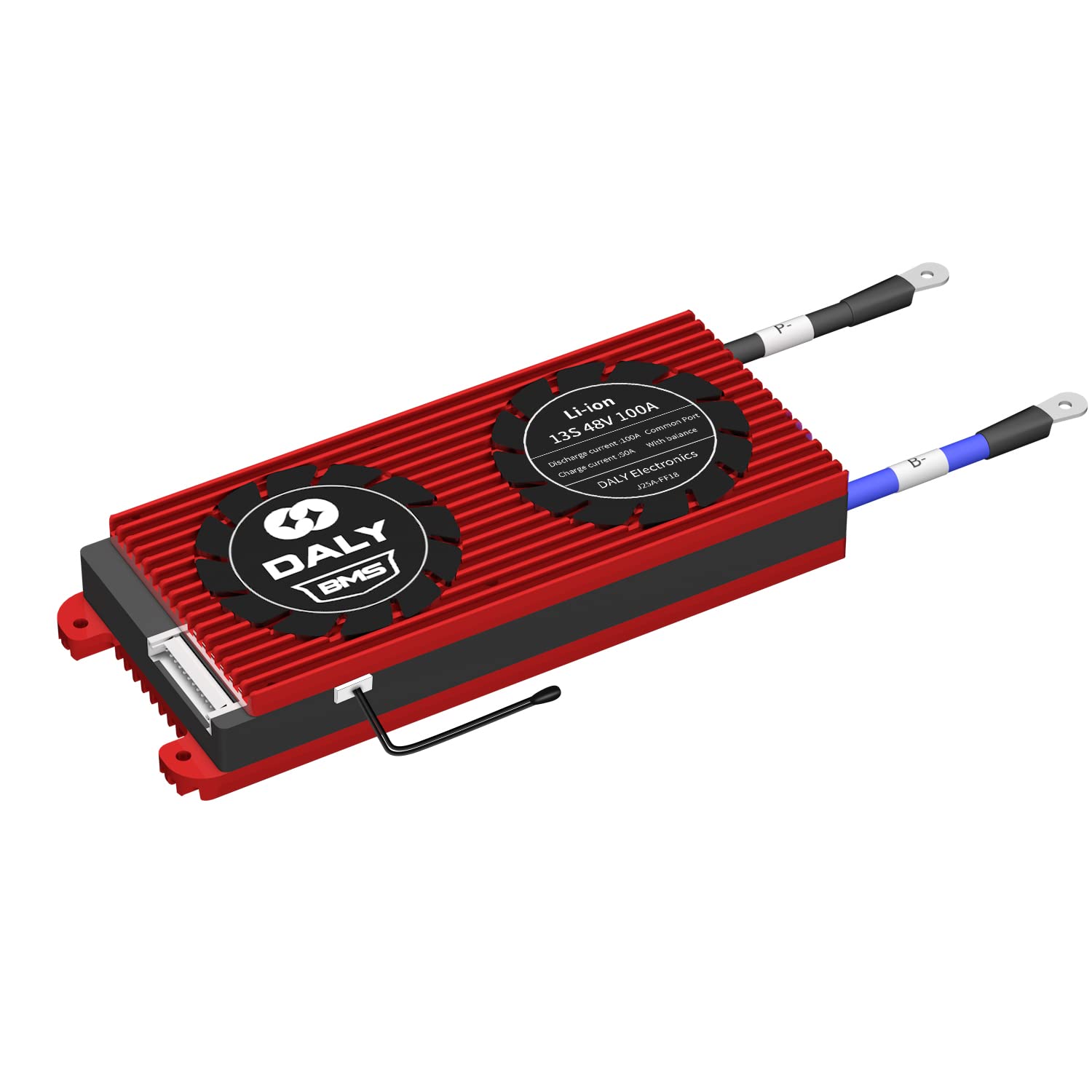 DALY BMS 13S 48V 100A Li-ion Batteria Scheda di Protezione con Porta Comune e Cavi di Bilanciamento per La Casa FAI DA TE 18650 Batteria Dispositivo Elettronico