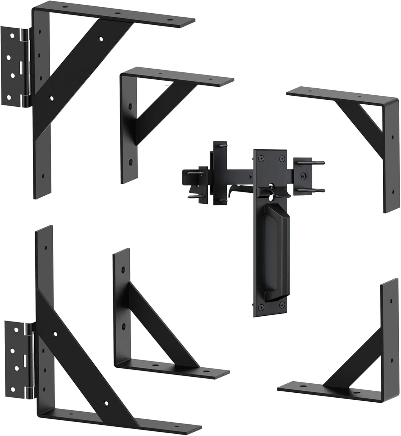 Sdstone Gate Latch Heavy Duty and Heavy Duty Anti-Sag Gate Frame Kit