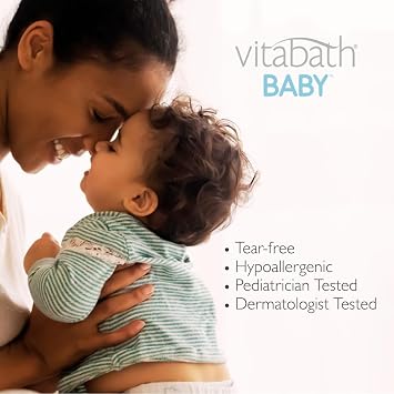 Vitabath Baby Daily Wash & Shampoo, 12 Fl Oz
