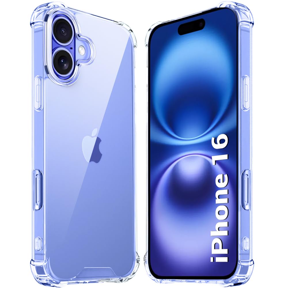 TheGiftKart Crystal Clear Back Cover Case for iPhone 18 Pro / 17 Pro | 360 Degree Protection | Shock Proof Design | Transparent Hard Back Cover Case (PC & TPU, Transparent Bumper) — Amazon image 31