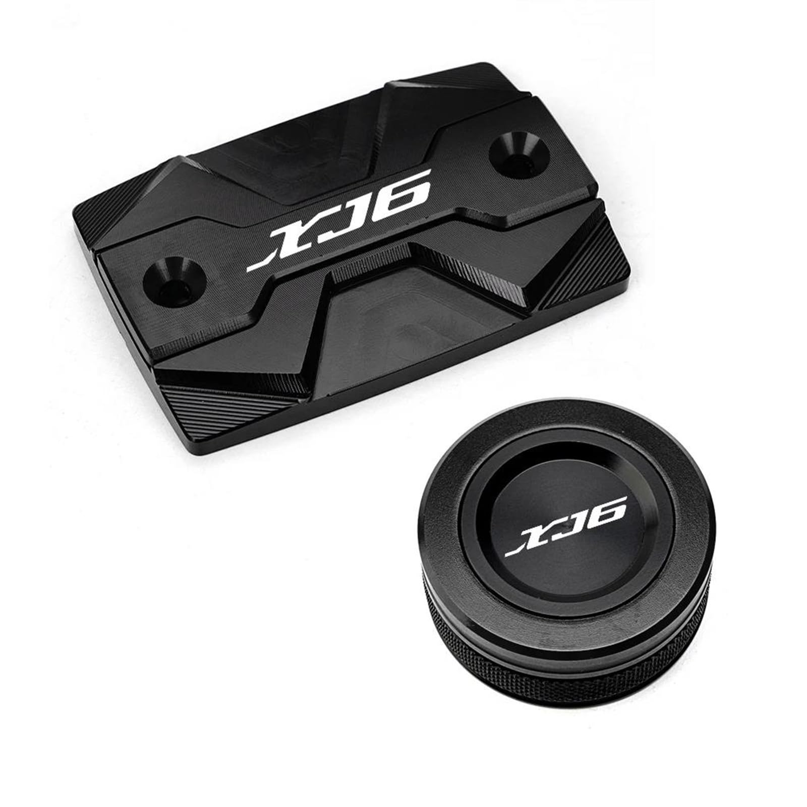 Bouchon De Réservoir De Liquide De Frein Et De Moto, Bouchon De Remplissage D'huile Moteur pour XJ6 XJ6F XJ6N Diversion 2010 – 2014 (Color : 1Pair-Red)