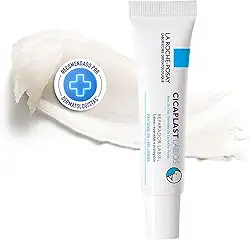 La Roche-Posay, Cicaplast Lábios 7,5ml, Reparador labial, hidratante para os lábios, calmante para a área dos lábios