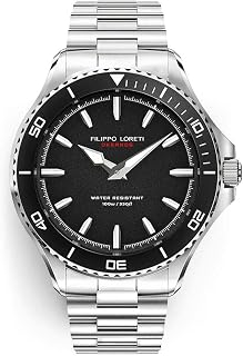 OKEANOS - Men's Wrist Watch - 100m Water Resistant Watches 42mm Diver Dial w/Luminous Hands | Stainless Steel Watch | Stainless Steel Case | Japan Movement