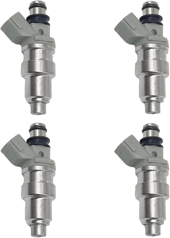 4Pcs Fuel Injector Nozzle 23250-11060 for Toyota for Starlet Ep82 4Efte Auto Accessories Replacement Injector Nozzle