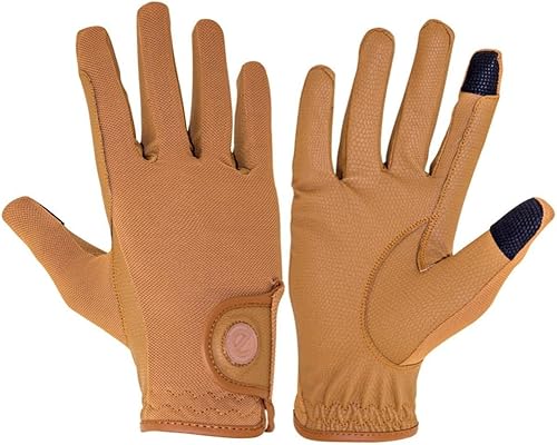 Miniatura 19 de EQUEST GripPro X-LITE Guantes de equitación - Ligeros, transpirables, Material antideslizante - Parte trasera de malla cómoda - Guantes para Alpine