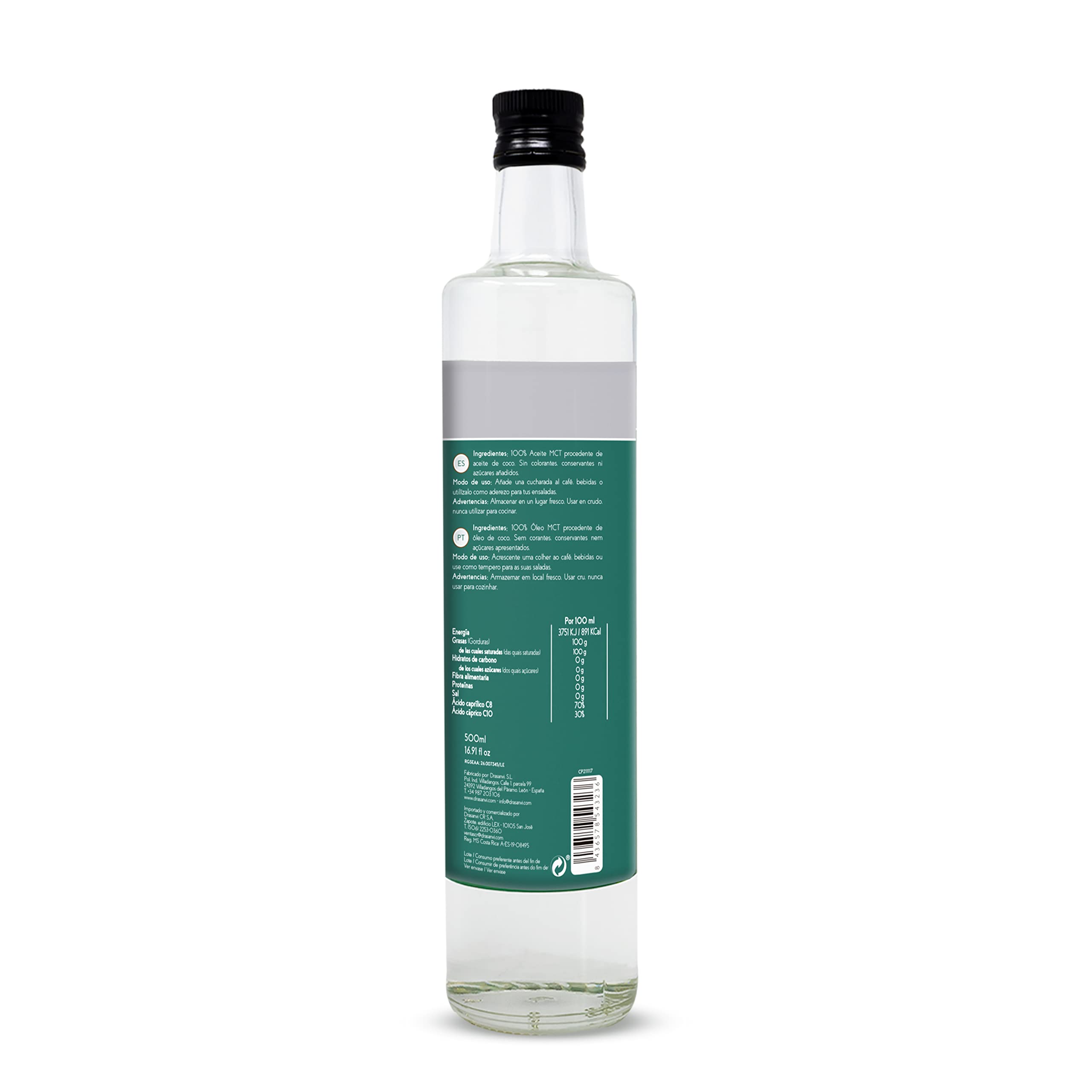 HUILE DE COCO KETO 500ml.