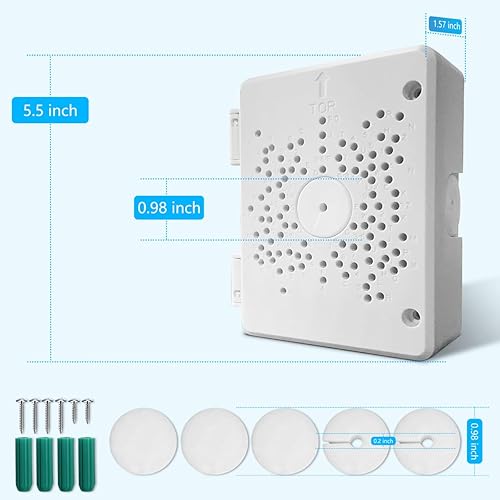 Vista 25 de Caja de conexiones para cámara de seguridad, soporte para cámara de seguridad al aire libre, soporte de cámara de seguridad impermeable de plástico