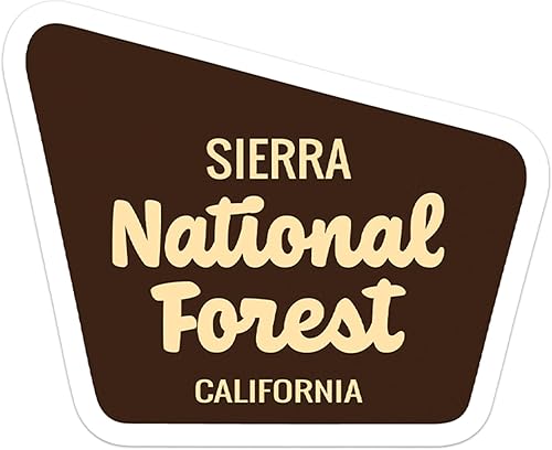 Sierra National Forest Sticker (3")