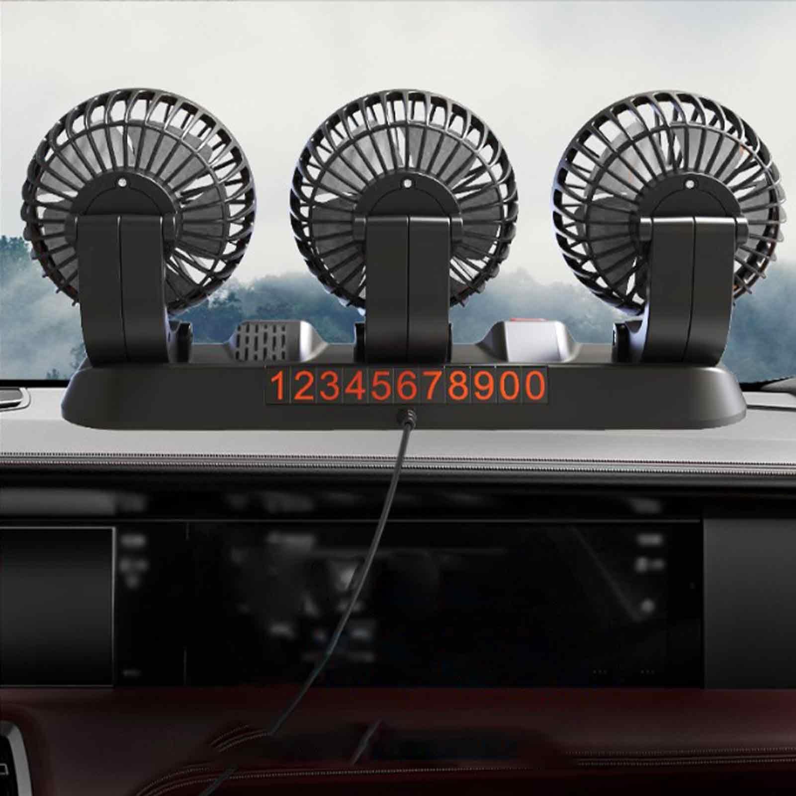 Ventilador de coche genérico - Ventilador de cabezales para SUV