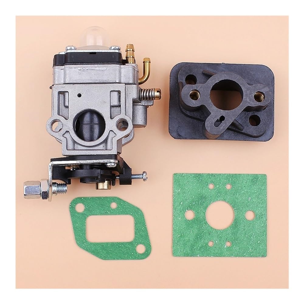Kit de Juntas colector admisión carburador for desbrozadora con Motor 43 CC 40-5 BC430 CG430 1E40F-5 TL33 TL43 T52 TU43