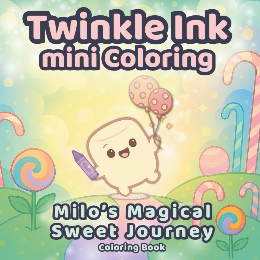 Twinkle Ink Mini Coloring: Milo the Magical Marshmallow