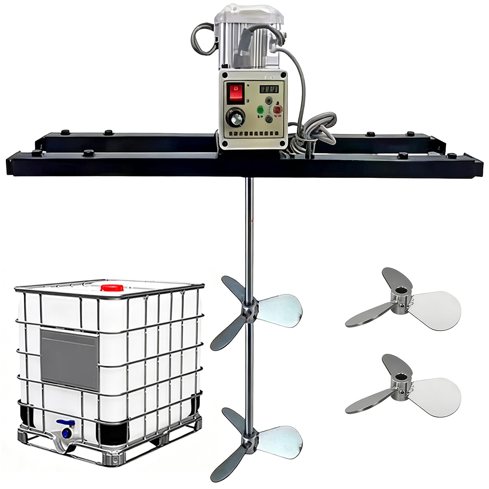 2100W Electric IBC Tank Agitator,Adjustable Speed IBC Tote Electric Mixer B