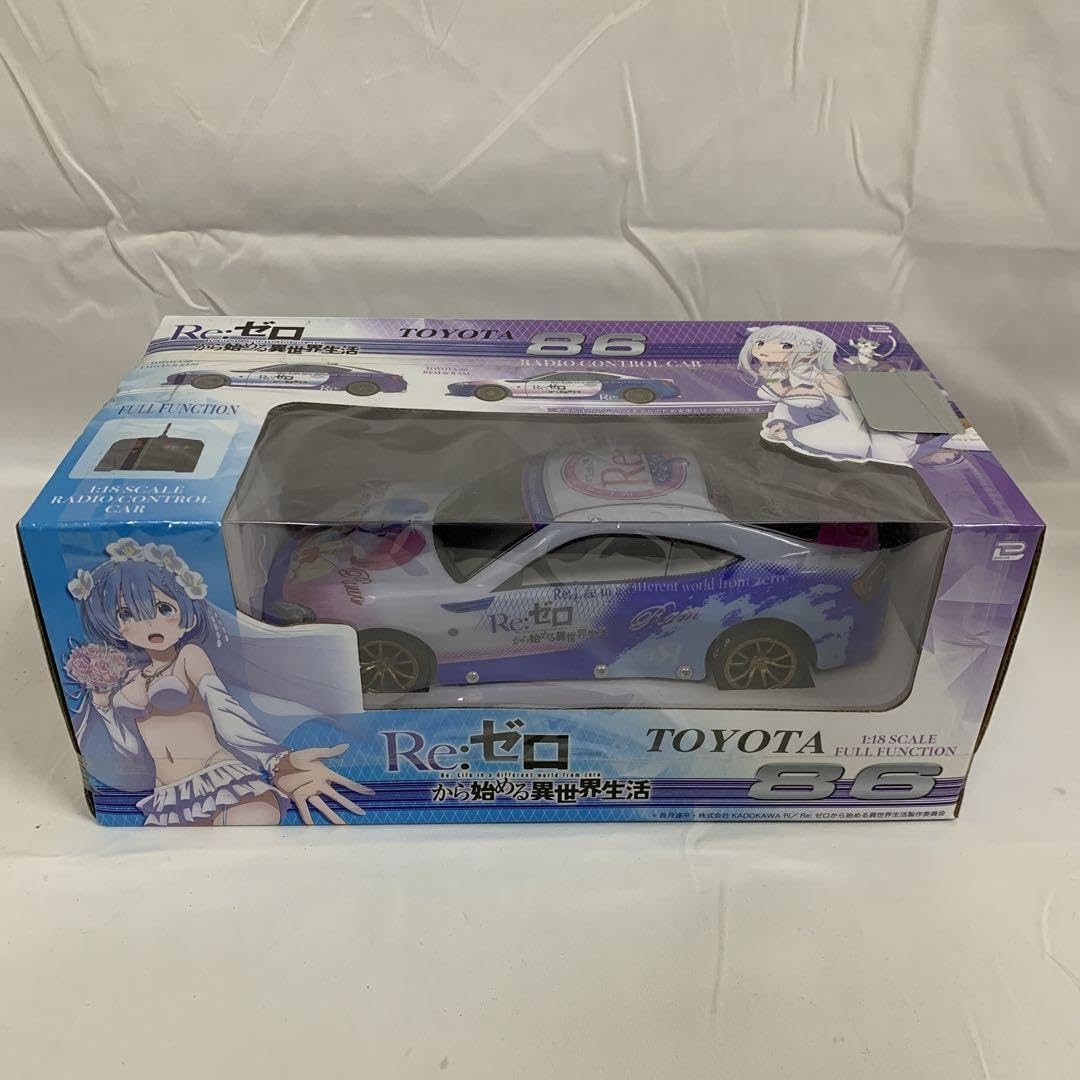 Amazon.co.jp: 開封 Re ゼロから始める異世界生活 1 18トヨタ86 