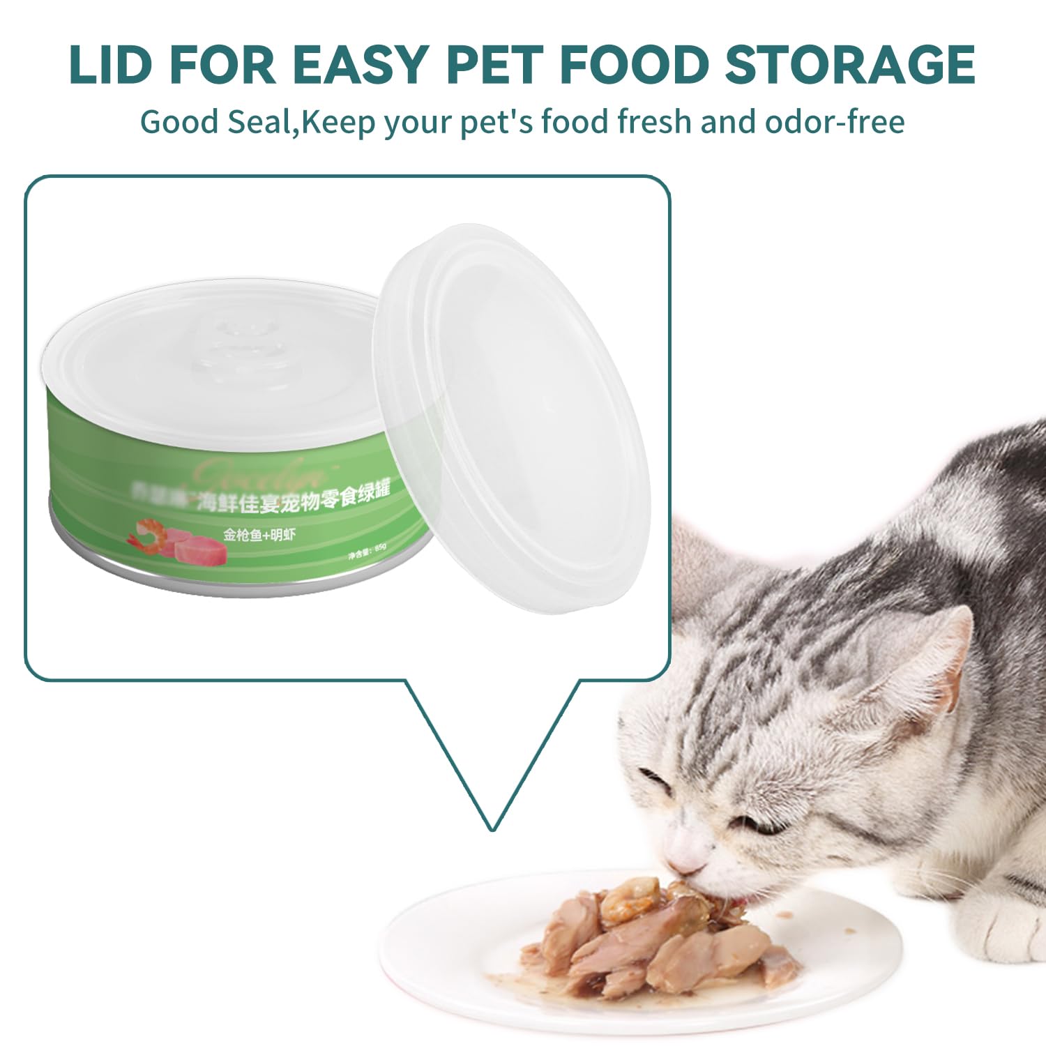 Set 12 Coperchi Per Lattine - 3 Misure (75/85/100mm) | Ermetici E Riutilizzabili - Foto 11