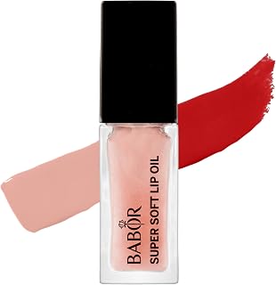 BABOR MAKE UP Lip Oil, olio nutriente per labbra morbide, non appiccica, con olio di...
