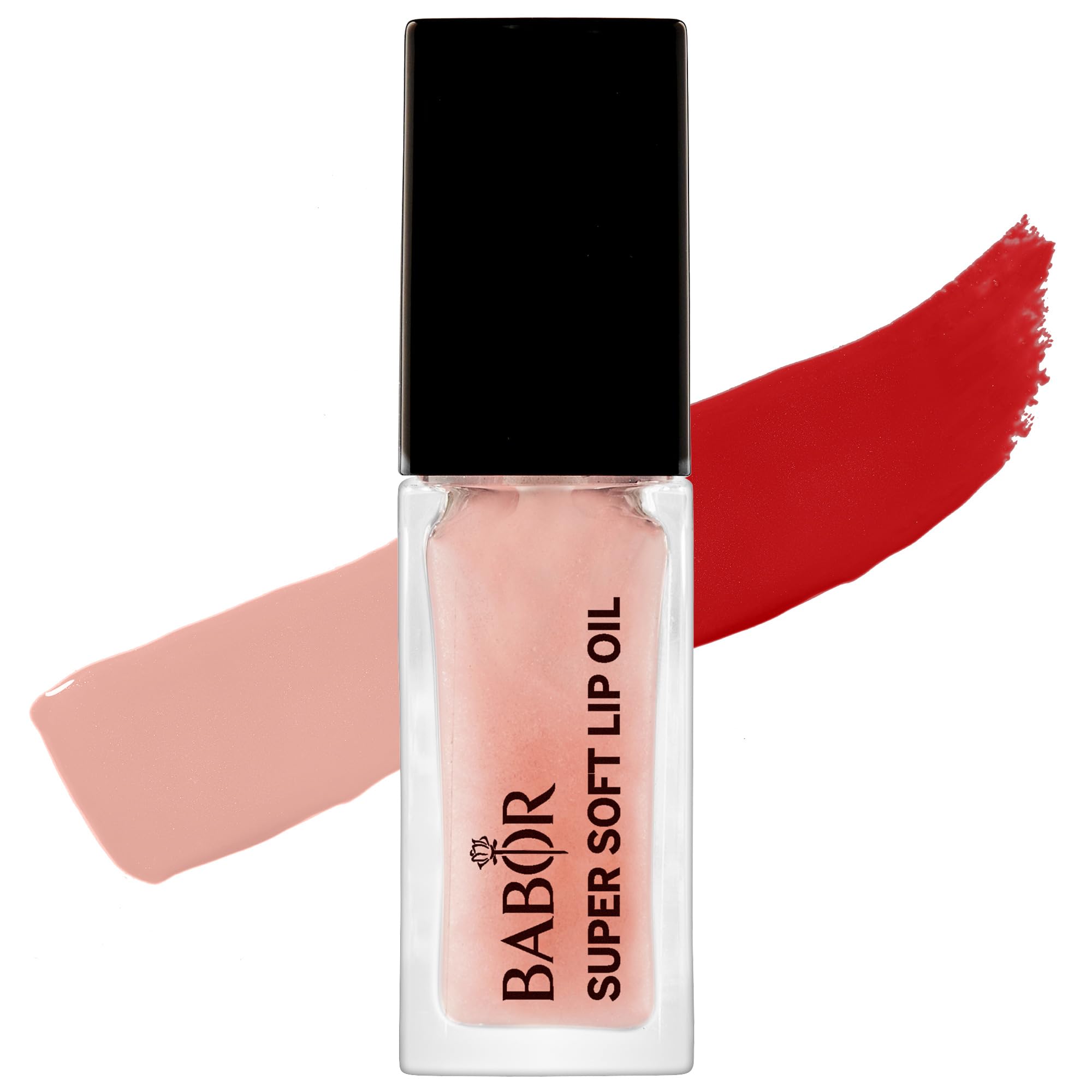 BABOR MAKE UP Lip Oil, nourishing lip oil, non-sticky, for soft lips with cherry stone oil, shiny, available in 2 colours, 4 ml