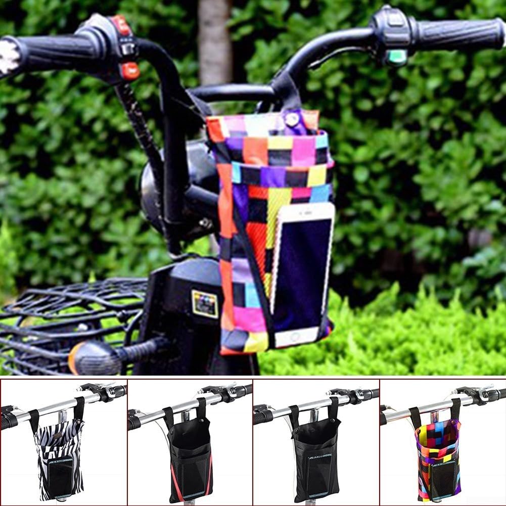 Cestino Bici Impermeabile Multifunzione - Doppia Tasca, Pieghevole, Per Scooter E Biciclette - Foto 8