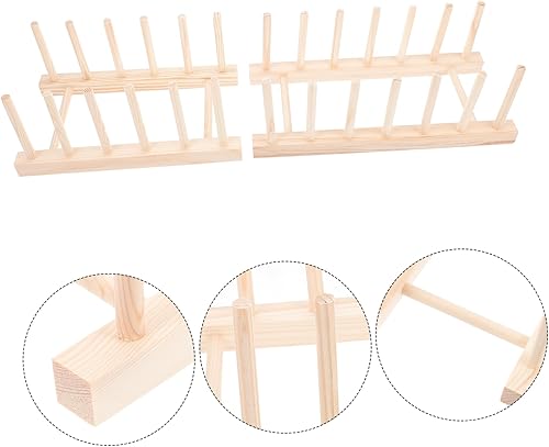 Miniatura 8 de Abaodam Estante de almacenamiento plegable, escurridor de platos, tabla de cortar, organizador de ollas, soporte para lavavajillas, taza de café