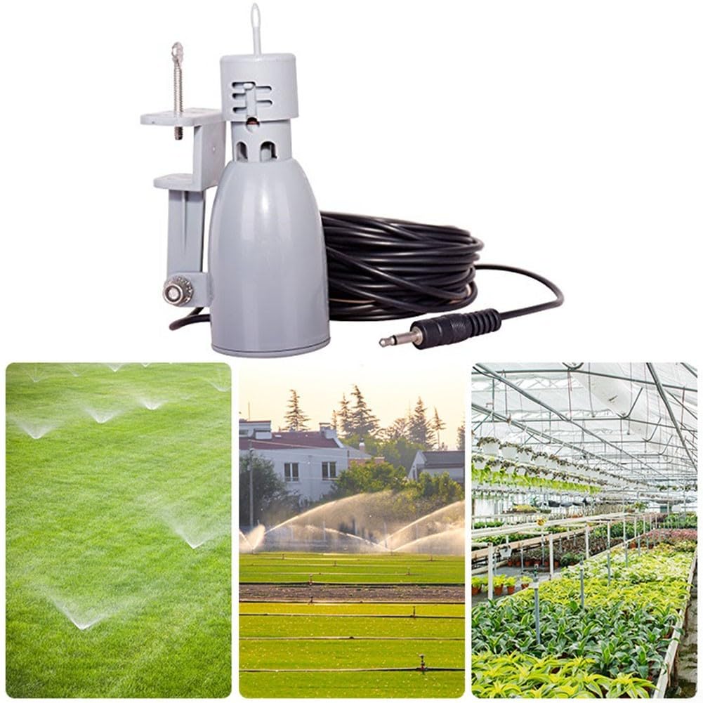 Regolatore del temporizzatore di irrigazione del giardino con il sensore della pioggia, sistema di irrigazione automatico con cavo di 7M per la protezione delle piante