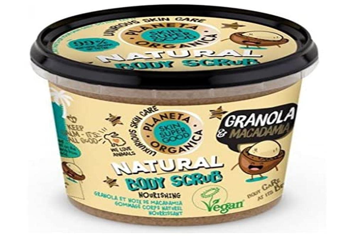 EXFOLIANTE CORPORAL granola-macadamia nut 360ml.