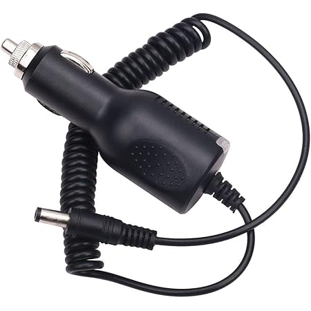 BAOFENG Baofeng & ABBREE DC 12-24V Car Charge Cable Line, BTECH UV-5R,BF-F8HP, UV-82HP,UV-82,UV-5X3,GT-3,GT-3TP (CH-5, CH-8, etc. Charger Base Compatible)