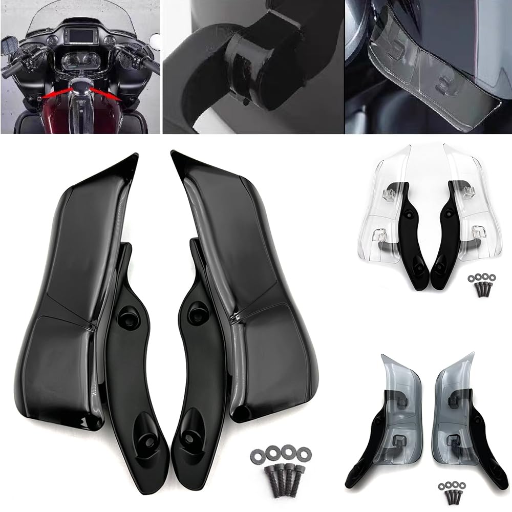 B-buyeahUSA Upper Fairing Air Wind Deflector – For Harley Road Glide FLTRX 2015-2020
