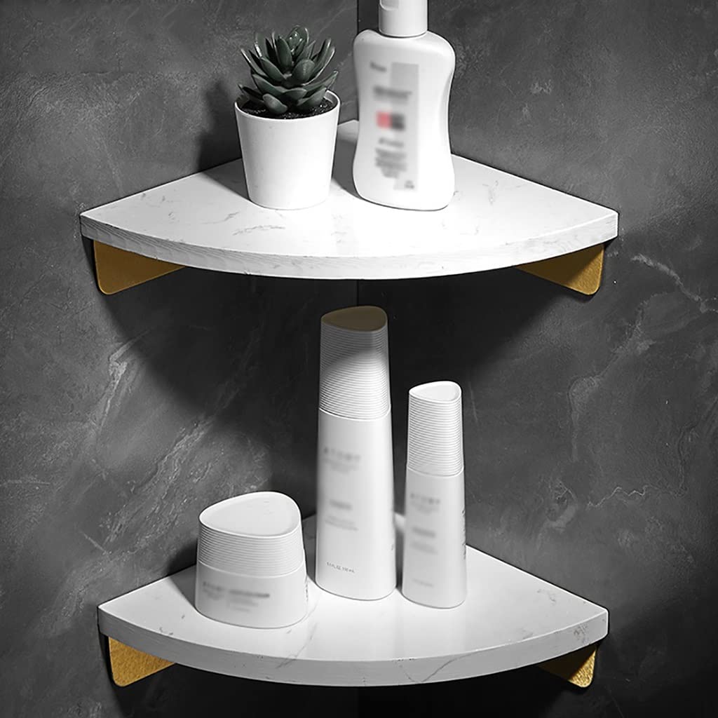 BAHELS Corner Shower Caddy Corner Shelf Wall Bathroom Mirror Front Cosmetic Storage Rack Metal Bathroom Shelf Shower Shelf