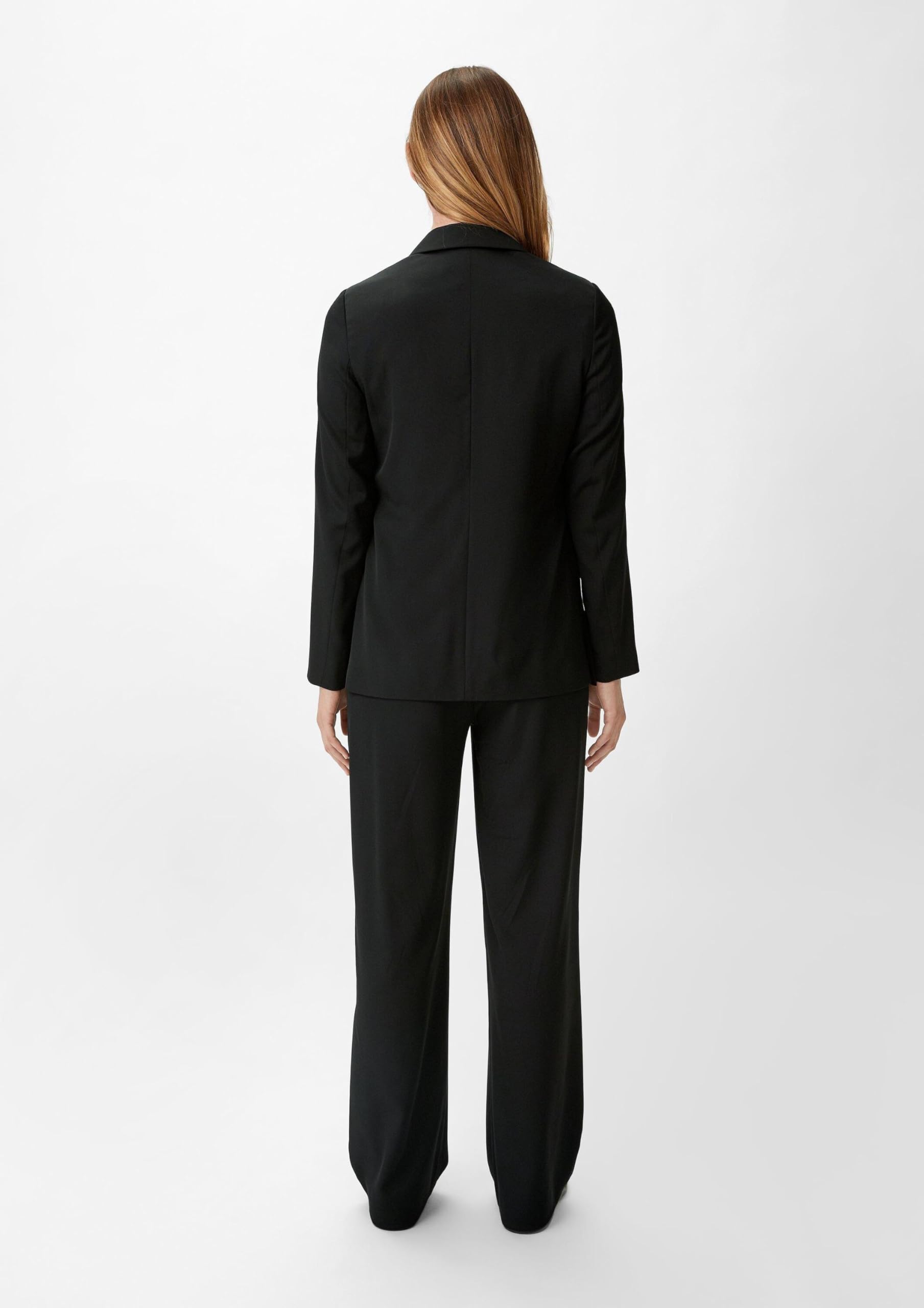 Comma Travel-Blazer mit Seitenschlitzen