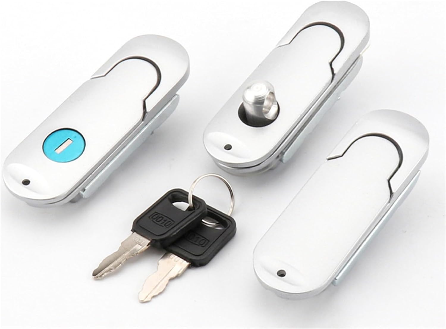 MS843-1-2 Handle Lock Stainless Steel 304 Door Panel Tubular Cam Design 1Pcs(MS843-2 SUS304)