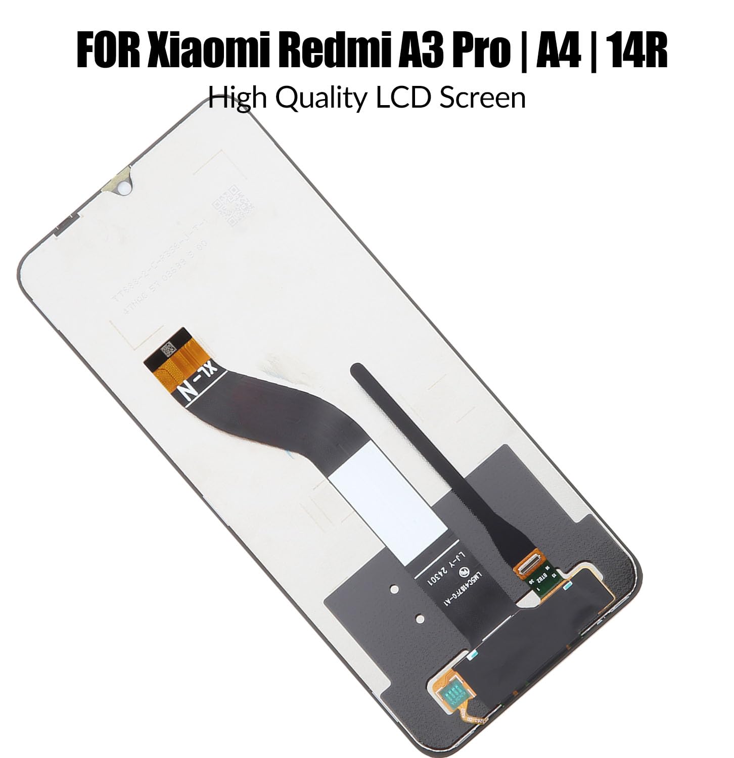 Écran de remplacement pour Xiaomi Redmi A3 Pro | A4 | 14R | 2409BRN2CG, 24116RNC1I, écran tactile LCD, numériseur, avec kit de réparation