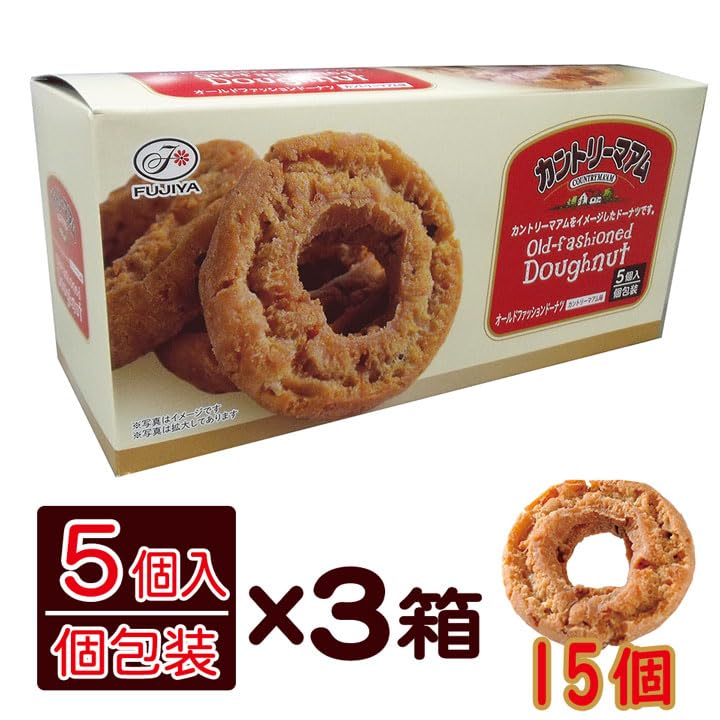 Amazon.co.jp: オールドファッションドーナツ カントリーマアム味 (個