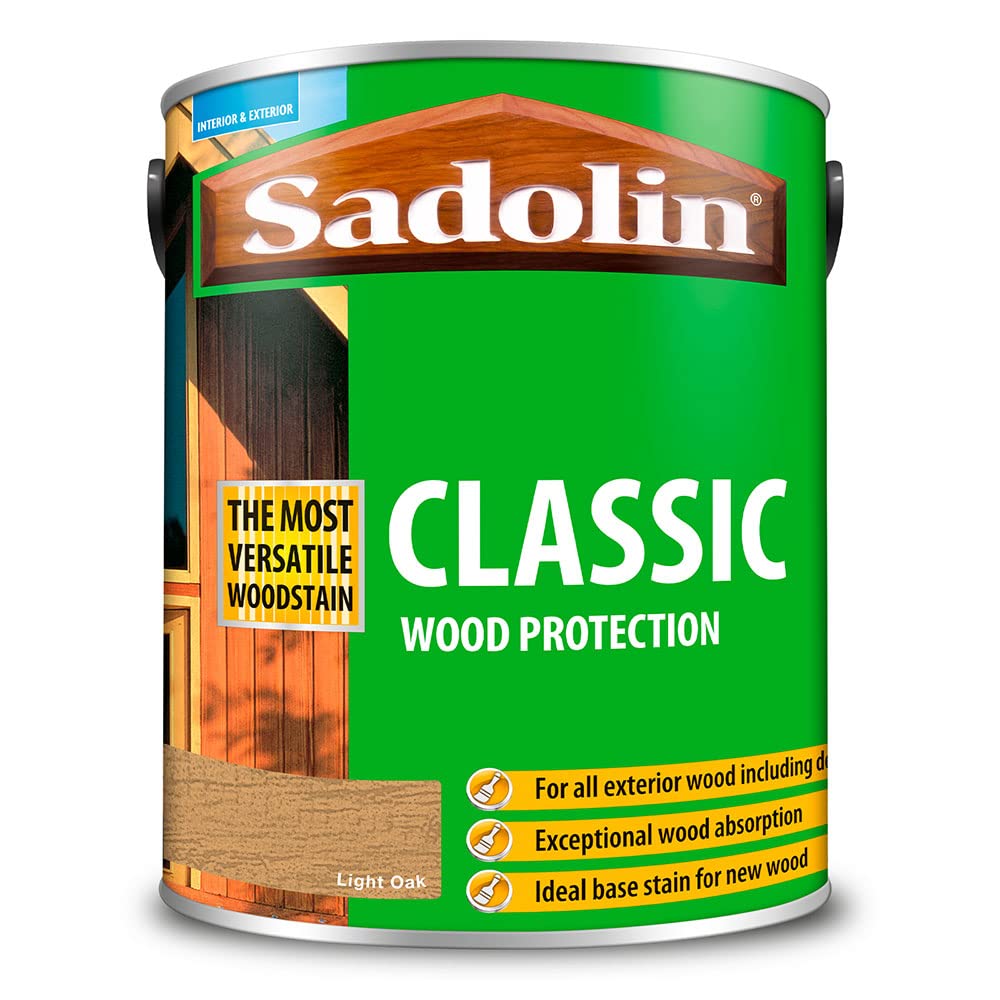 Sadolin Classic Wood Stain Base Coat 1L Light Oak