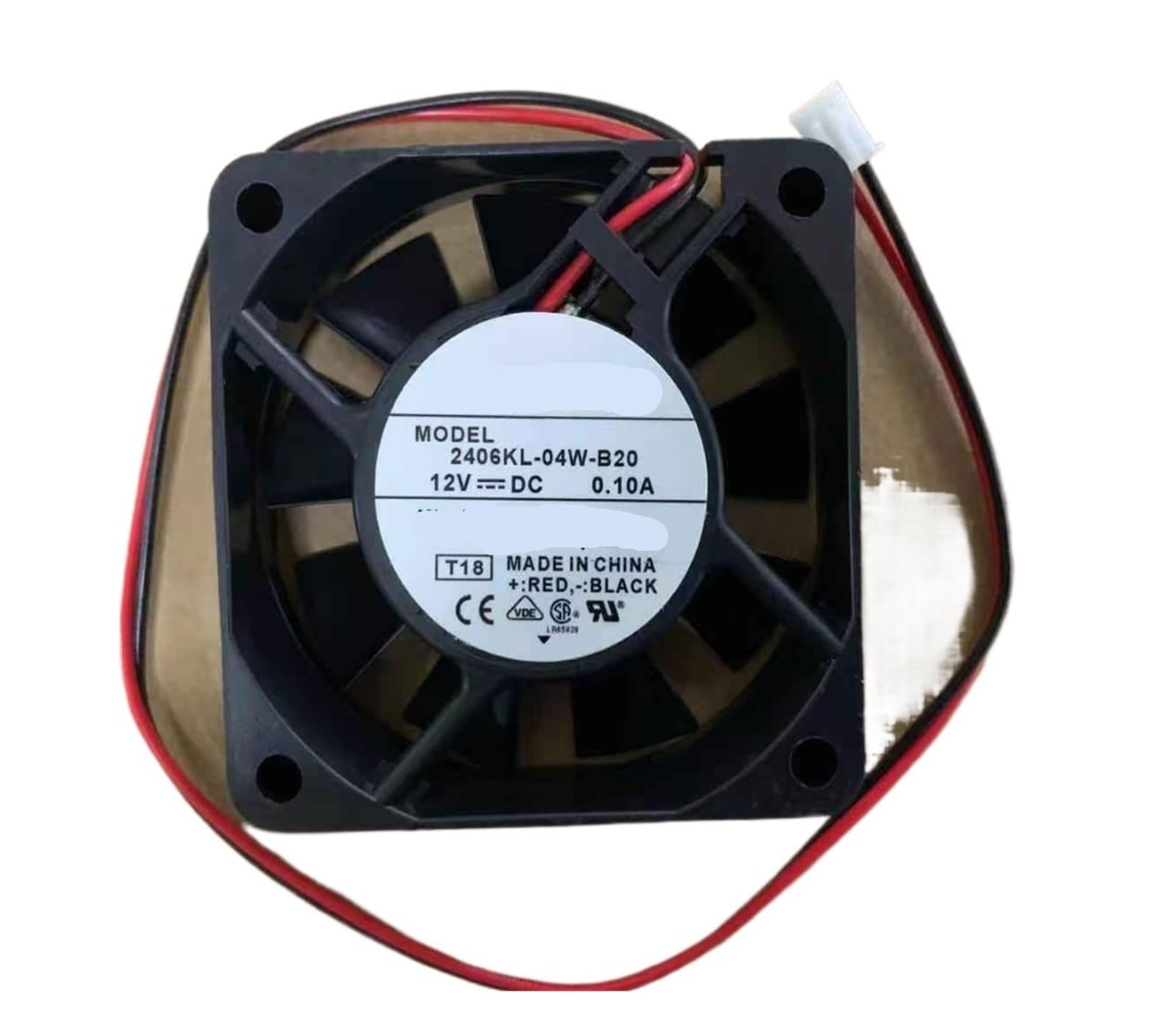 ANERTQUIH 2406KL-04W-B20 6CM 12V 0.10A 2-Wire Cooling Fan