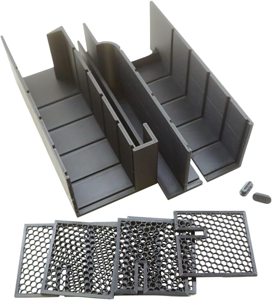 Media Basket Set for Fluval EVO 13.5 Gallon Aquarium Chambers - 5 Tier Shelf