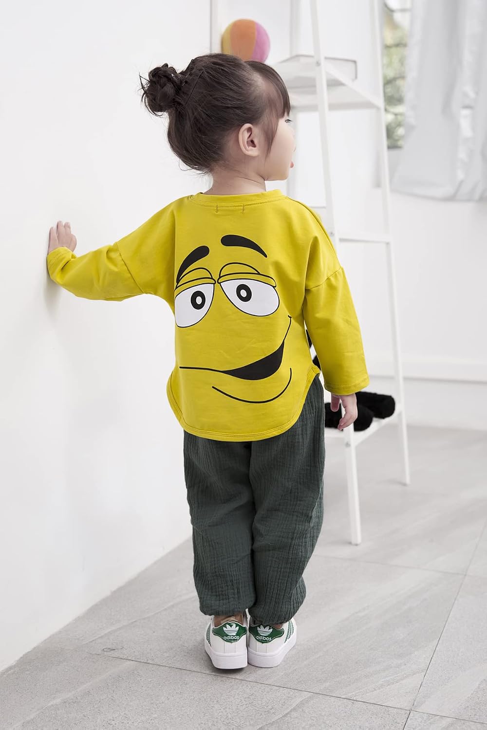 BULINGNA Toddler Kids Baby Boy Girl Cotton Linen Elastic Basic Harem Long Pants Bloomers Casual Joggers