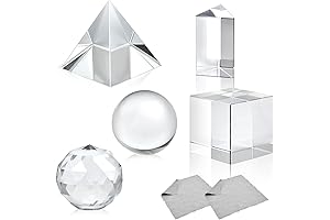 5 Pack Optical Crystal Prisms for Photography
