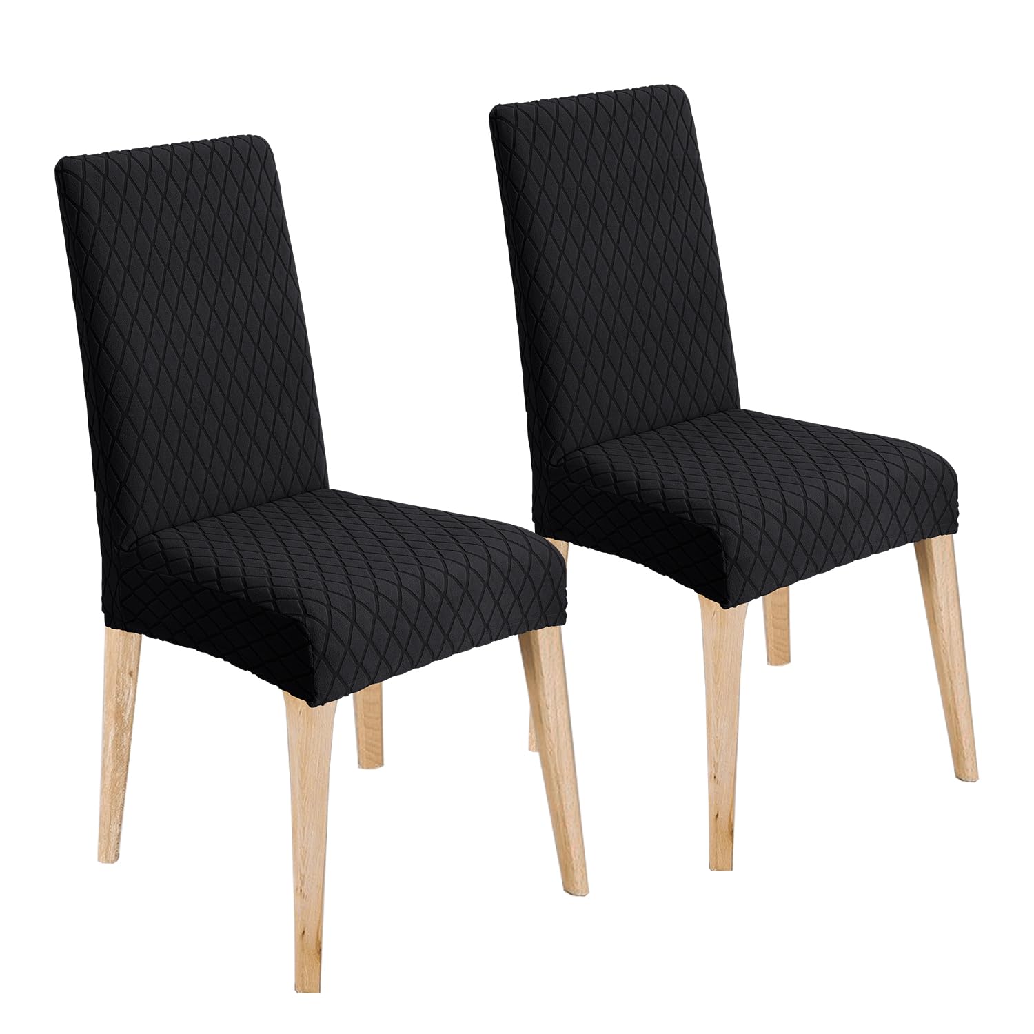 LANSHENG Dining Chair Covers Set of 2,